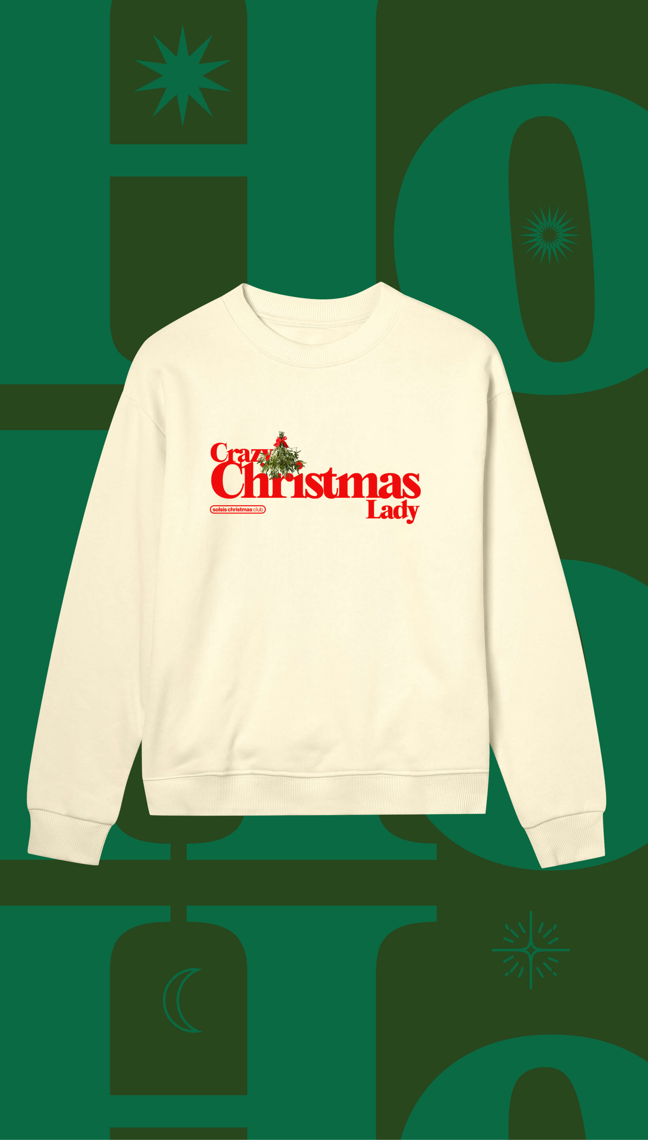 Crazy Christmas Lady-Lemon-Woman