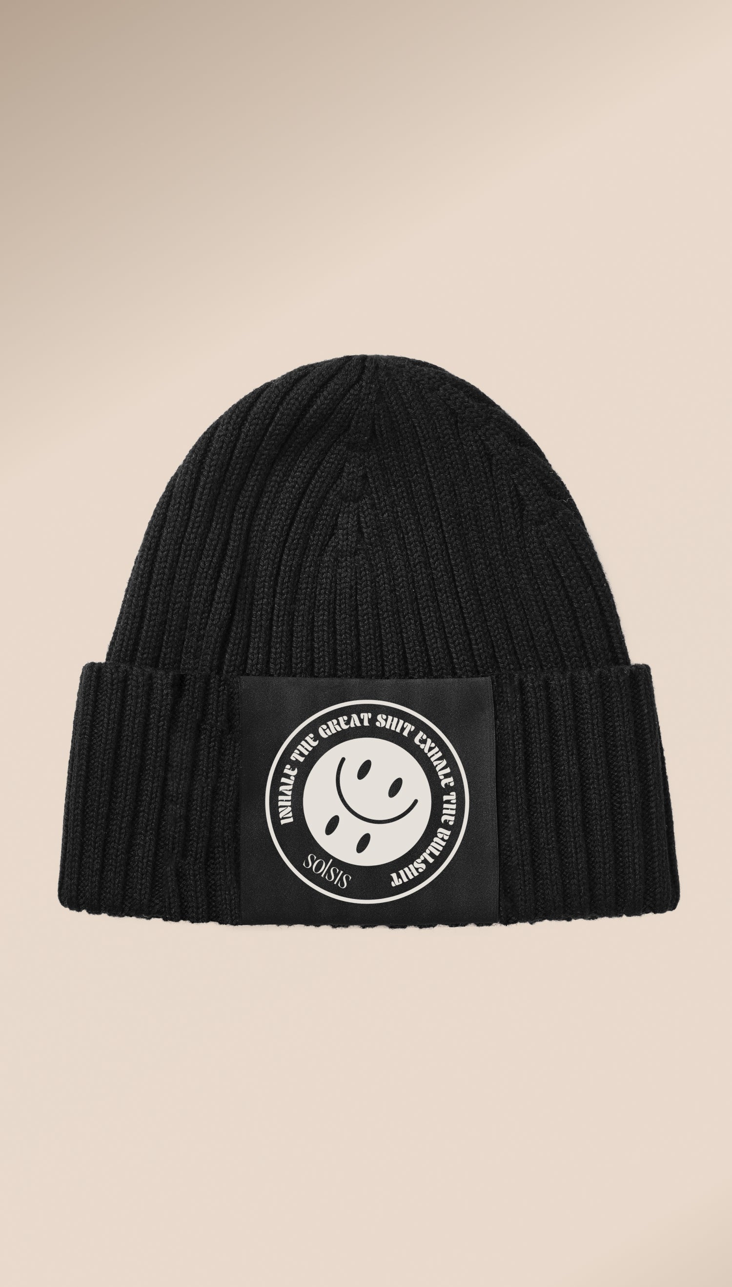 Inhale Smiley - Beanie