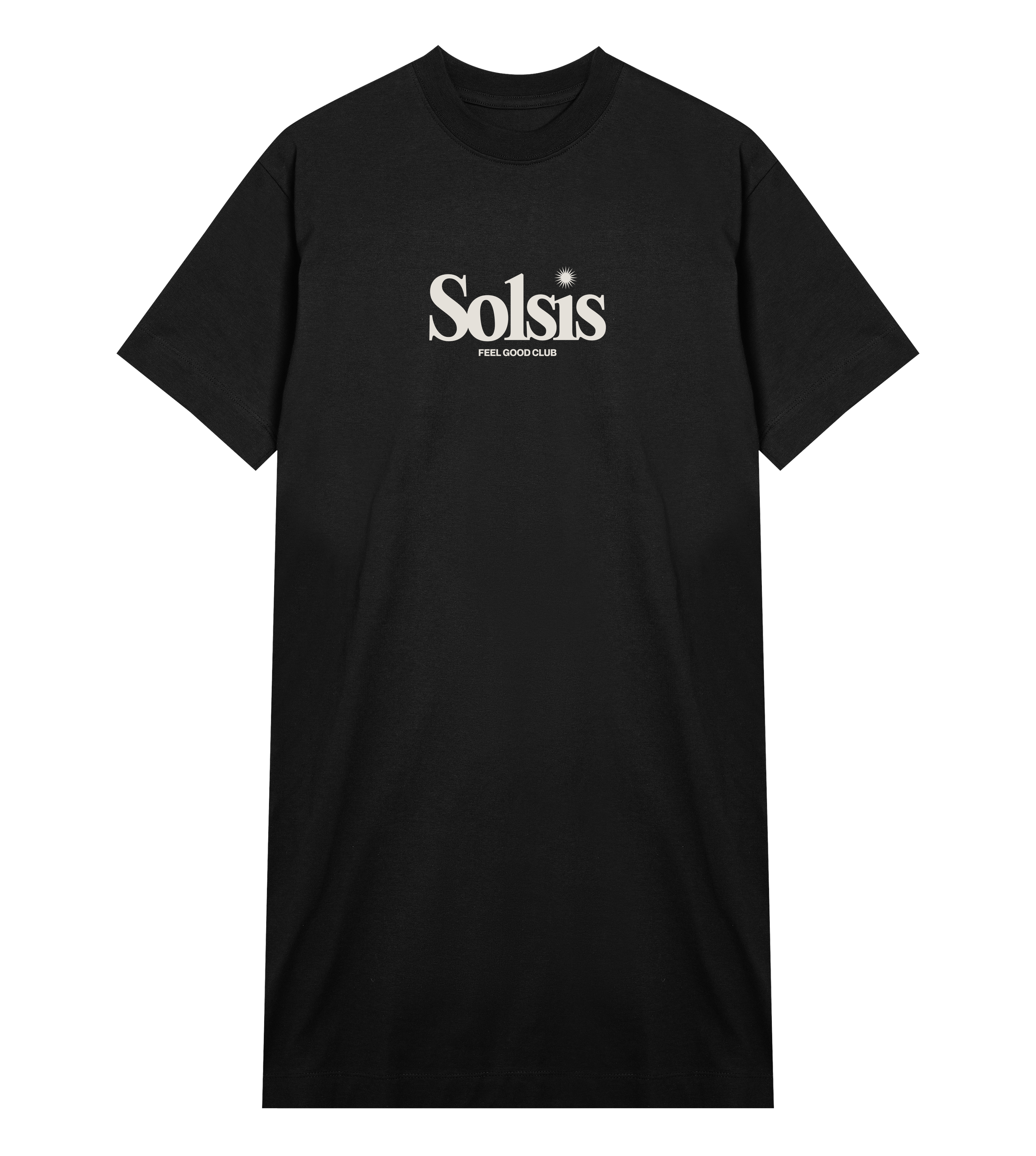 Selflove T-Shirt Dress BLK