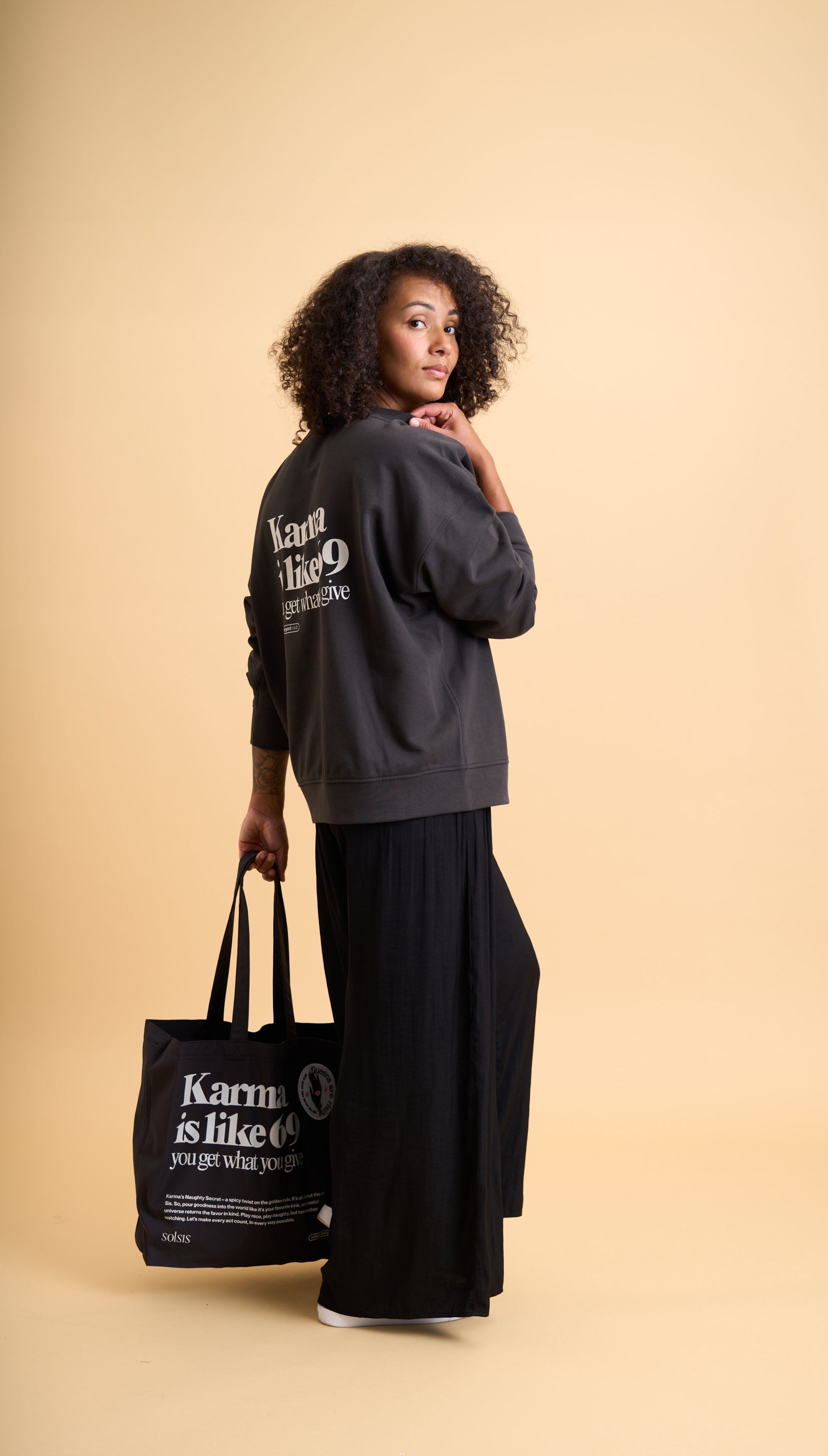 Karma Sweater BLK