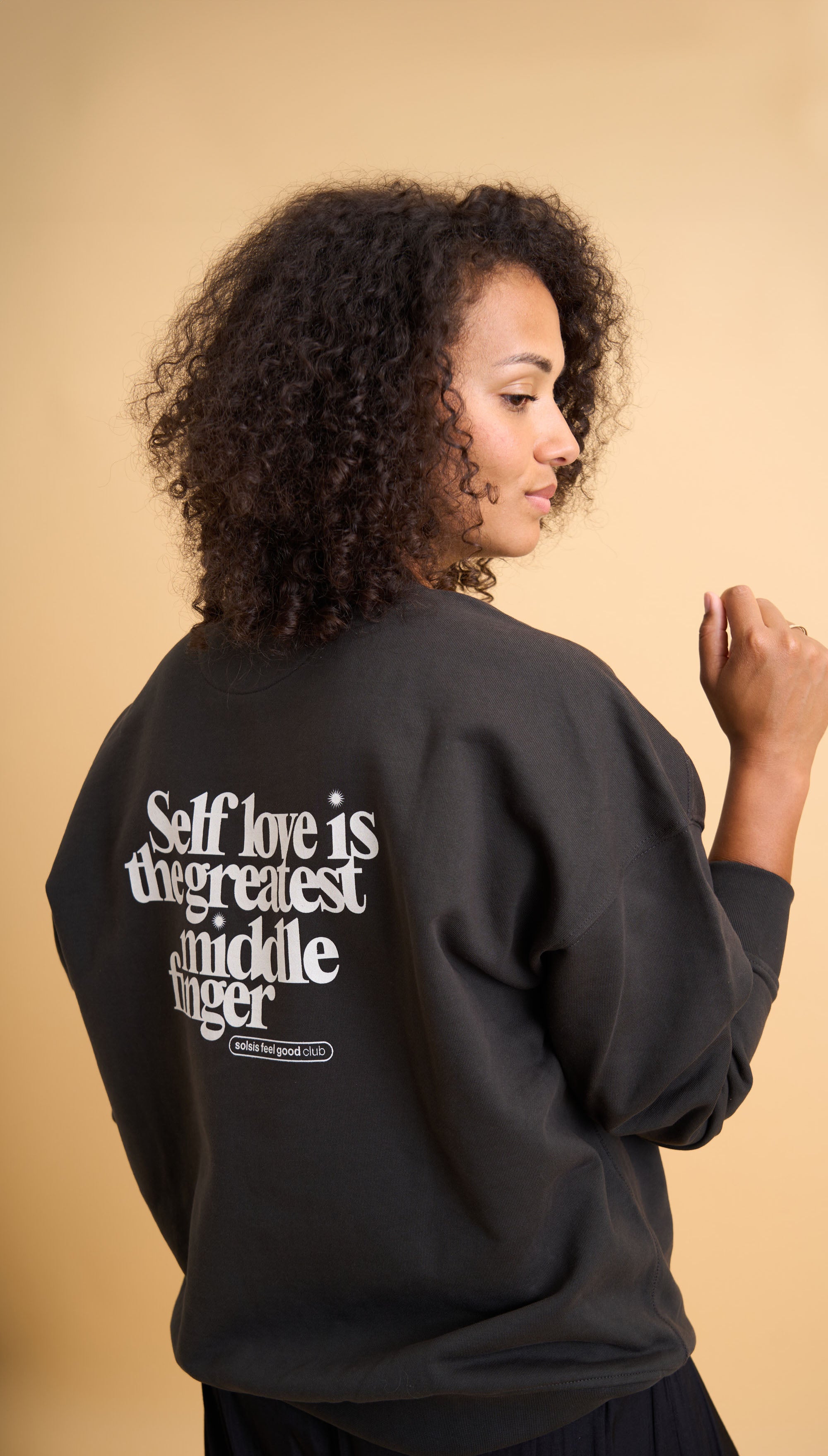 Selflove Sweater BLK