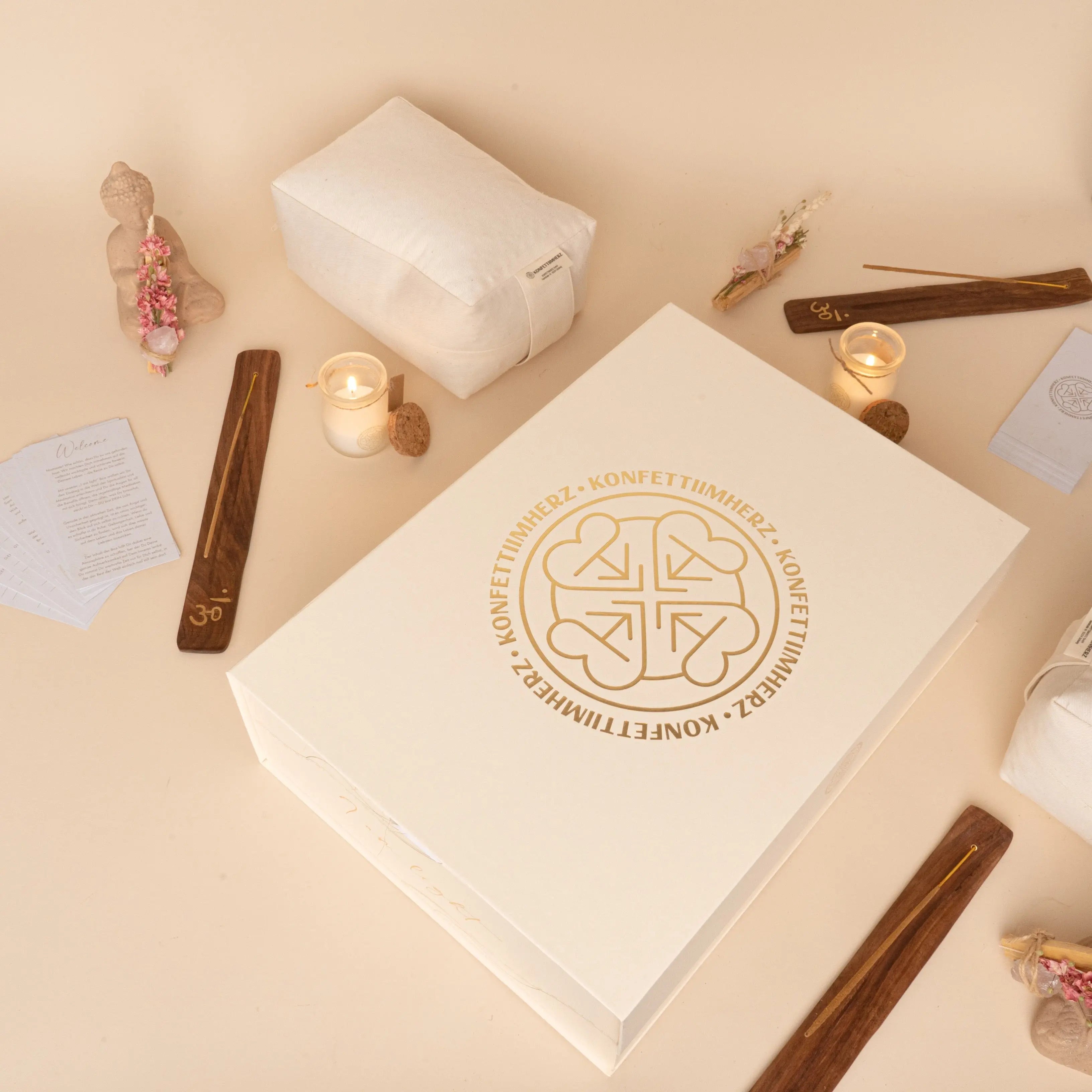 Kunsthandwerk & Hobby I am light Meditationsbox konfettiimherzshop konfettiimherzshop